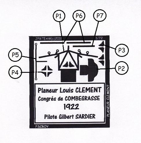 FSC A ROY 1/72 PLANEUR CLEMENT 1922 