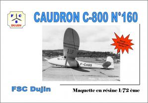 Box art caudron c 800 fcags