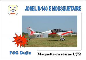 Box art jodel d140 e mousquetaire