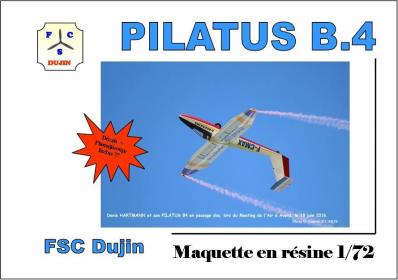 Box art pilatus b4 bleu ciel