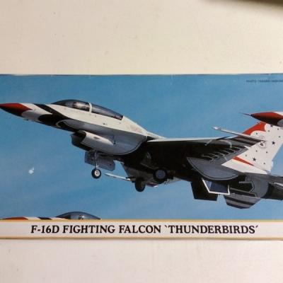 F-16D Thunderbirds, Hasegawa, Injecté, 8 €