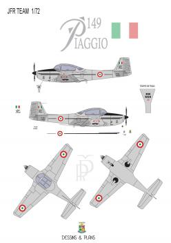 Notice piaggio p149 italie